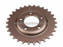 Rear sprocket Novio, PC50, 5 holes, 30