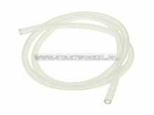 Fuel hose, 7mm - 10mm, transparent, per meter