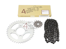 Sprockets and chain set, C50 K1 standard, 4sp