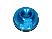 Cylinder head cover, valve cap, aluminum, blue, fits SS50, C50, Dax, C310, C320