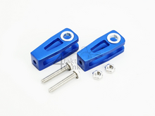 Chain tensioner set, for Kepspeed swingarm, Blue