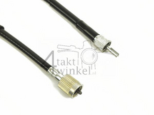 Speedometer cable 66cm Dax &amp; Chaly drum brake, black, original Honda