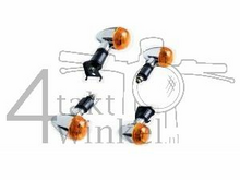 Winker set 4 pieces, chrome, orange, mash 125cc, 250cc