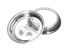 Rim Dax 10&quot; aluminum, standard look, 3.00, polished