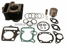 Cylinder kit, with piston &amp; gasket 70cc, OT50 head 72cc op. steel