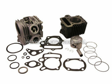 Cylinder kit, with piston &amp; gasket &amp; cylinder head 70cc, Honda NT, AGM, Hanway, Skyteam, etc. 49cc print