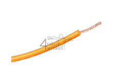 Wire per meter 0.75mm2, orange