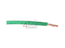 Wire per meter 0.75mm2, green