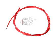 Wire per meter 0.75mm2, red