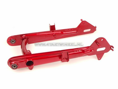 Swingarm, low model, red, fits C50