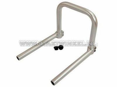 Handlebar universal, aluminum, adjustable, silver, kepspeed