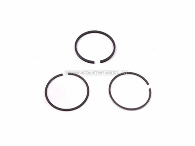 Piston rings CB50, Novio, Amigo, PC50, 50cc 42.75mm 3rd oversize, original Honda