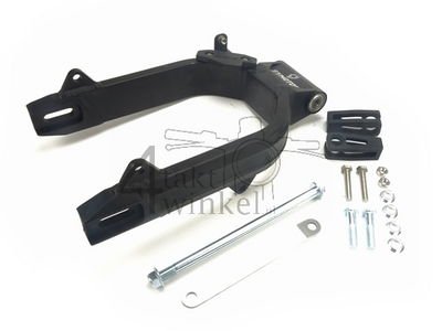 Swingarm Dax aluminum, type 3, length: standard, black