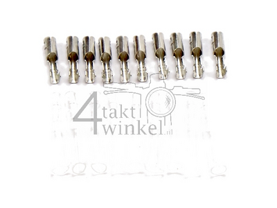 Connector Japanese bullet, 3,5mm, female, per 10 pieces