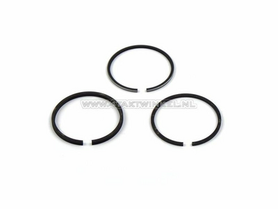 Piston rings C310A & C310S, 50cc 40.50mm 2nd oversize, original Honda