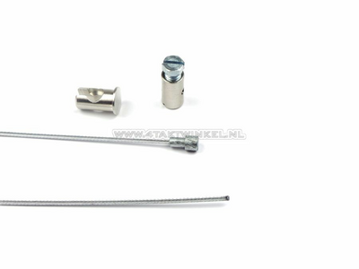 Brake cable Novio, Amigo, PC50, gray