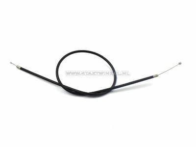 Throttle cable, standard, black, fits SS50, CD50