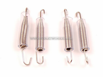 Exhaust muffler mounting spring 82mm, set of 4