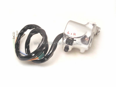 Switch left SS50, CD50, indicators, black cable, original Honda