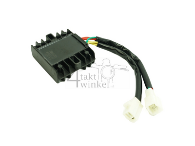 Regulator, 12v 5-pole, 3x supply wire