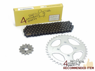 Sprockets and chain set, C310, C320, STD, 14 - 33