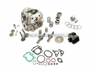 Cylinder kit, with piston & gasket & cylinder head 70cc, Honda OT