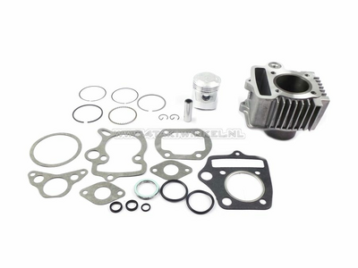 Cylinder kit, with piston & gasket 70cc, OT70 head 49cc op. aluminum