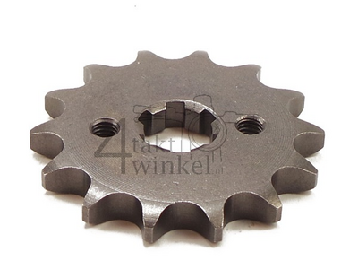 Front sprocket, 428 chain, 17mm shaft, 15, Mash, AGM, Hanway