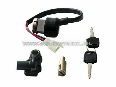 Ignition lock set + steering lock + buddy lock, fits replica Dax