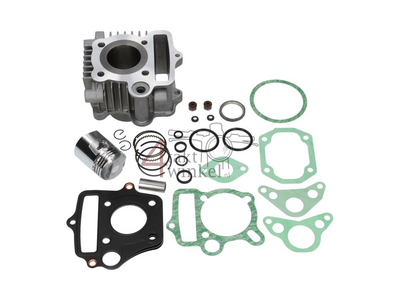 Cylinder kit, with piston & gasket 50cc, Honda OT, aluminum