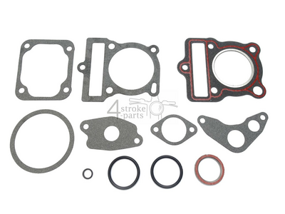 Cylinder kit, with piston & gasket, 70cc, Mash, Orion, Zhenhua, silver