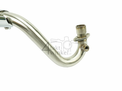 Exhaust tuning, up swept, Trumpet, Stainless Steel, Dax