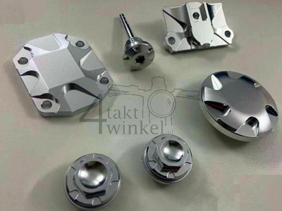 Cylinder head covers, dress up kit, aluminum