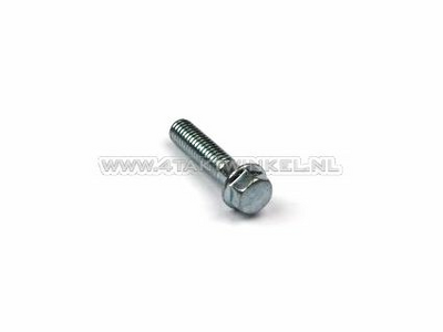 Bolt Hexagon, m6 x 25, key 8, original Honda