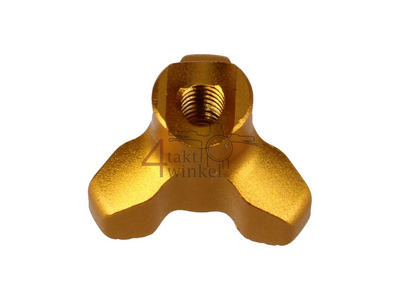 Brake arm adjusting nut, Kepspeed, gold