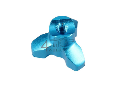 Brake arm adjusting nut, Kepspeed, blue