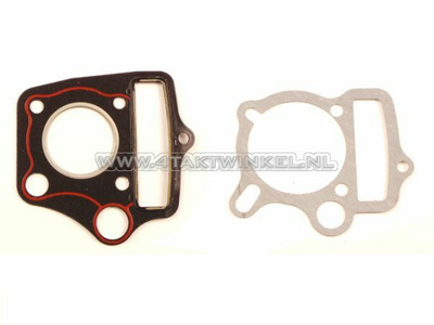 Gasket set A, head & cylinder, basic set: foot & head, 50cc