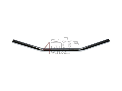 Handlebar universal, chrome, stick width 55cm