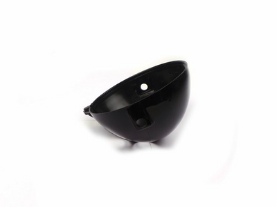 Headlight housing, black, fits SS50, CD50