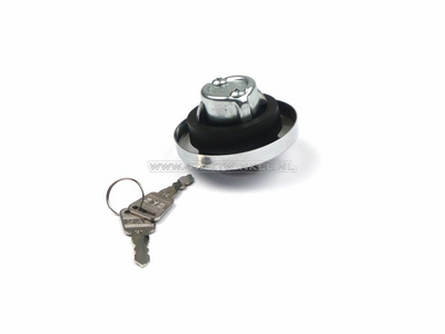 Fuel cap with lock, fits SS50, CB50, CY50