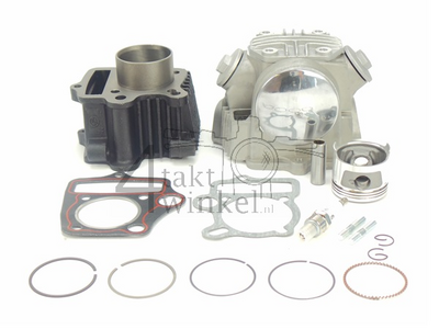 Cylinder kit, with piston & gasket & cylinder head 70cc, Honda NT, AGM, Hanway, Skyteam, etc.