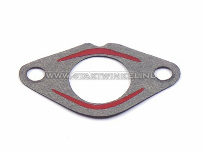 Gasket, manifold - carburettor, wide flange, 24mm hole