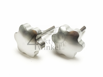 Handlebar knob set, Dax, Monkey, Kepspeed, aluminum, type 2