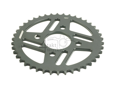 Rear sprocket Replica Dax, Ape, PBR 42 aluminum, black