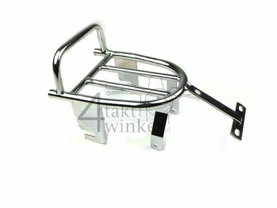 Rack C50 rear, NT & K1, streetcub, chrome