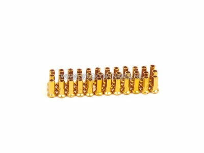 Spoke nipple set, 36 pieces, streetcub, gold