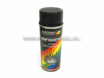 Paint Motip heat resistant black