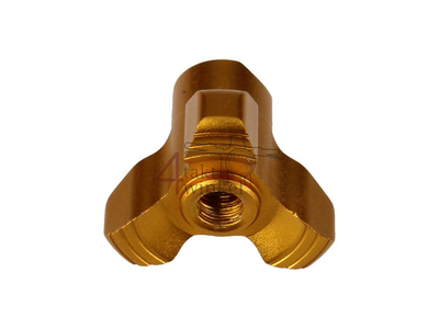 Brake arm adjusting nut, Kepspeed, gold