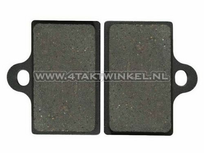 Brake pads, floating disc / universal