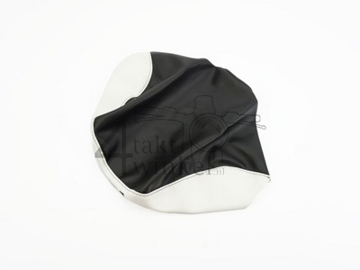 Seat cover C50 OT solo black / white